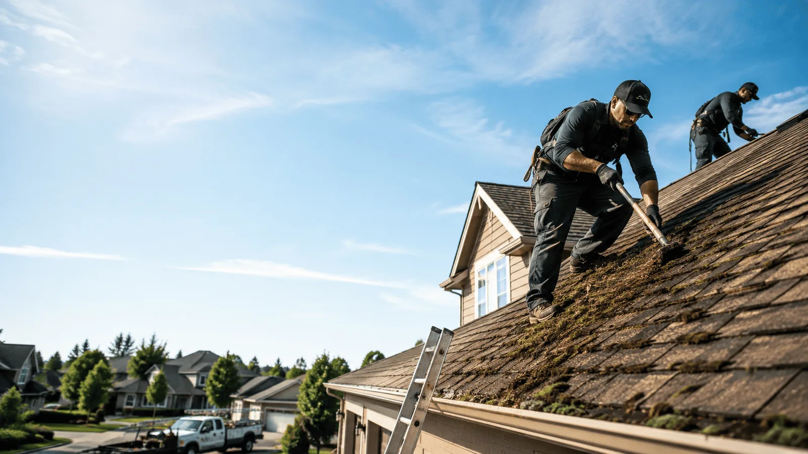 Roof Moss Removal in Pine River, WI near me